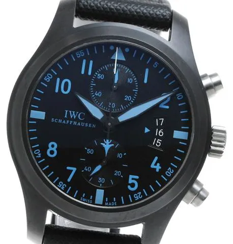 IWC Pilot Chronograph Top Gun IW388003 46mm Ceramic Black