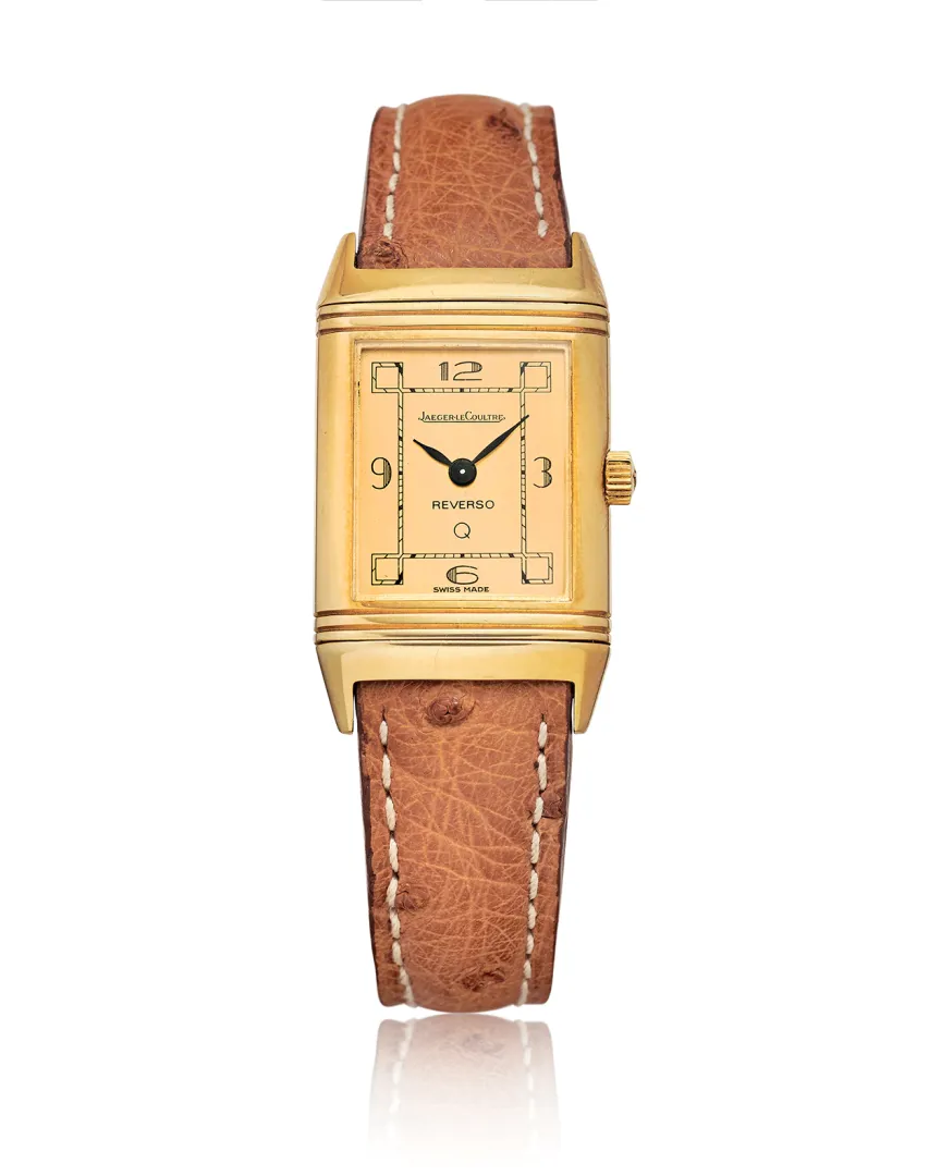 Jaeger-LeCoultre Reverso 140.025 19mm Yellow gold Champagne