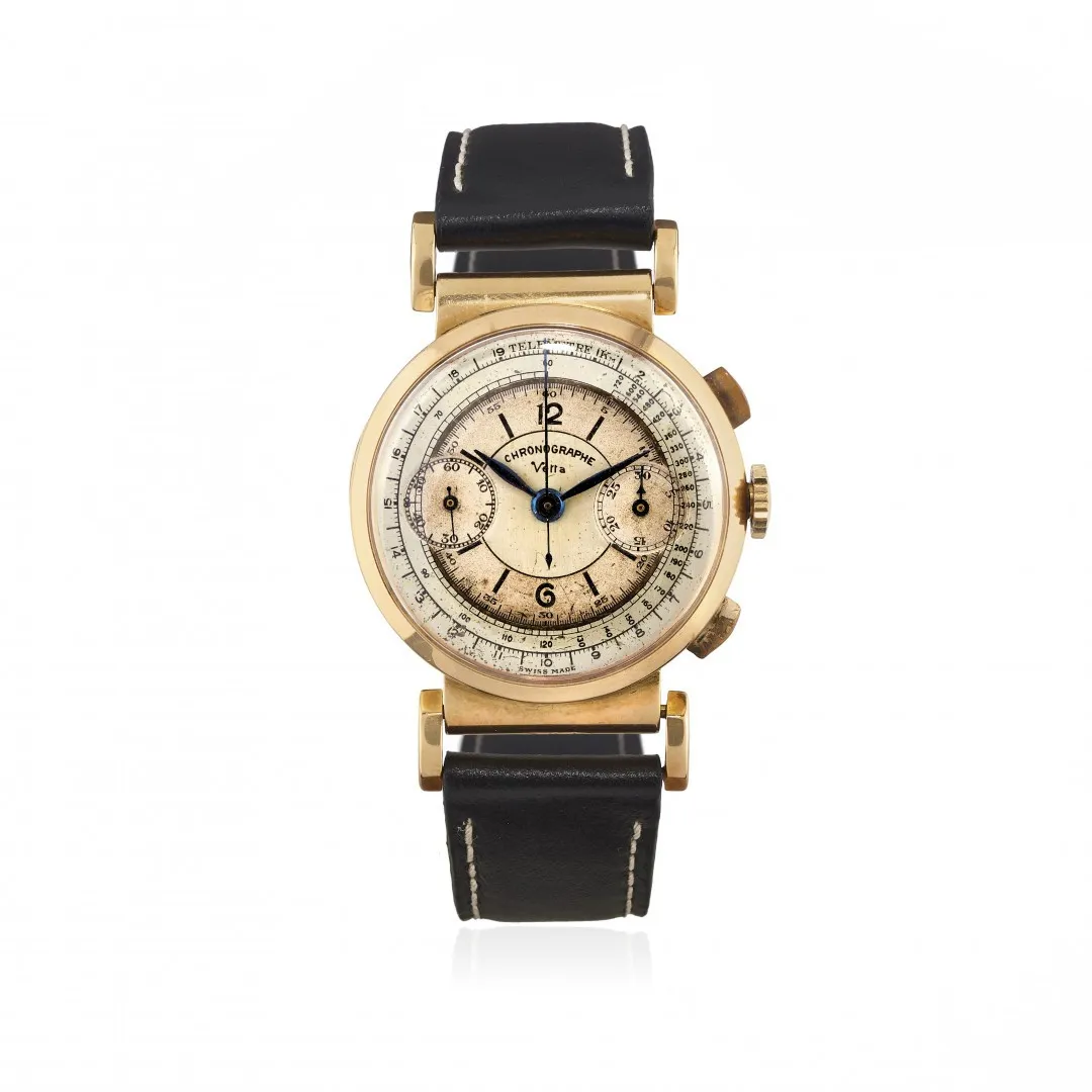 Wyler Vetta 33mm Yellow gold Two-tone Silver