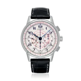 Longines Chronograph L2.780.4 Stainless steel White