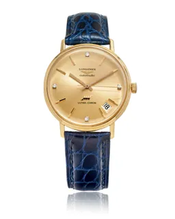 Longines Ultra-Chron Yellow gold Silver