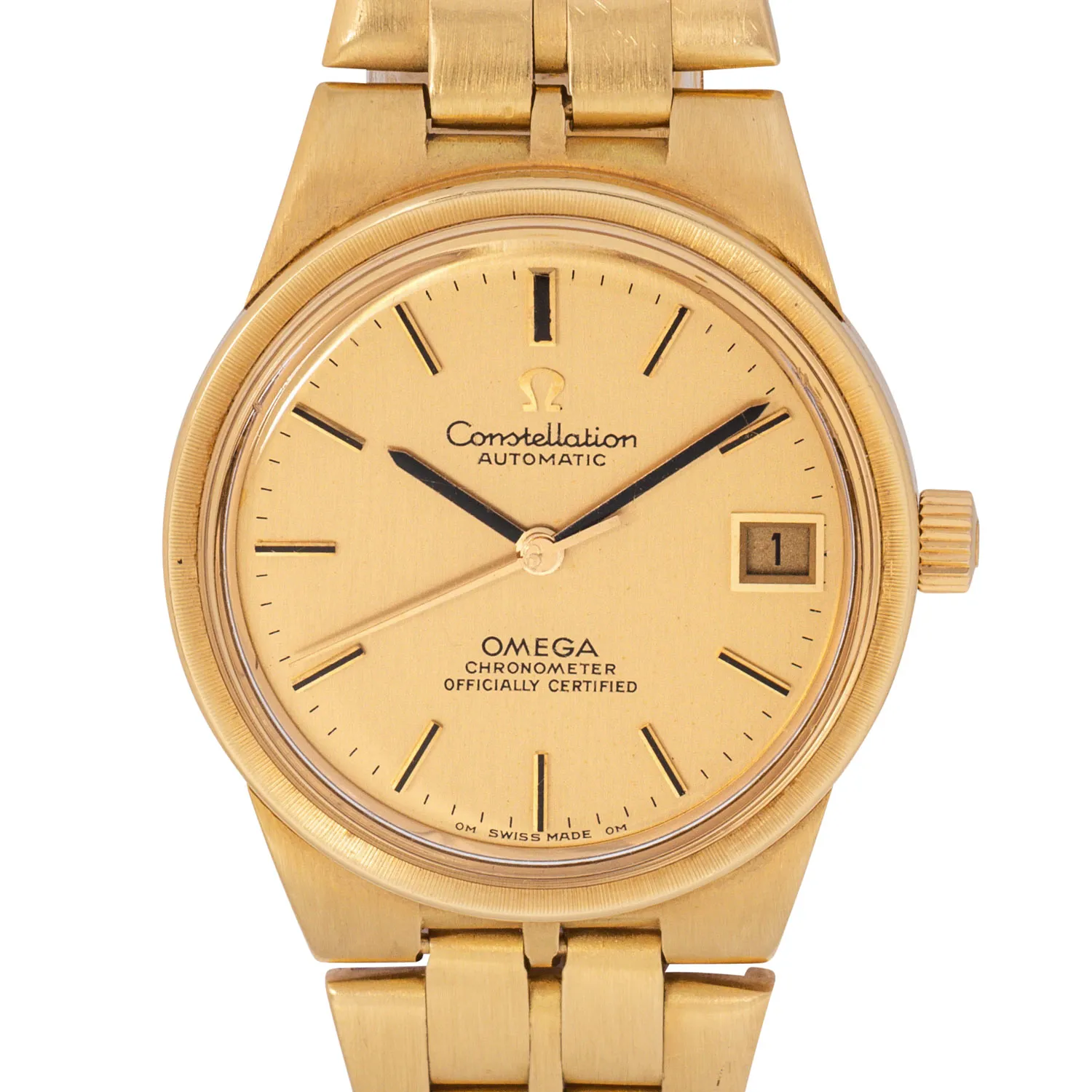 Omega Constellation 168.7239 33mm Yellow gold Gold