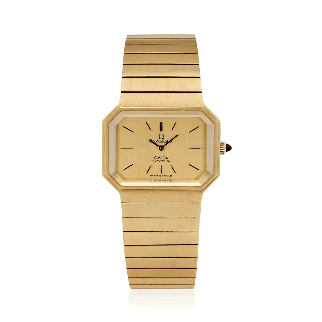 Omega Constellation 8372 32mm Yellow gold Champagne