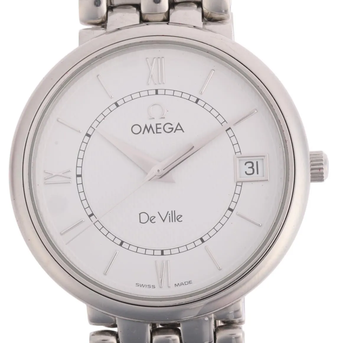 Omega De Ville 396 2532 33mm Stainless steel White