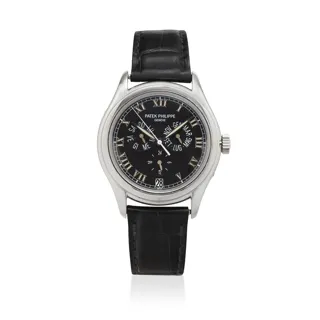 Patek Philippe Annual Calendar 5035P Platinum Black