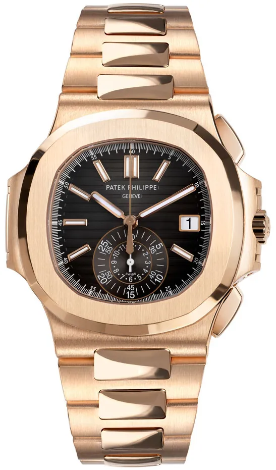 Patek Philippe Nautilus 5980/1R-001 40mm Rose gold Black