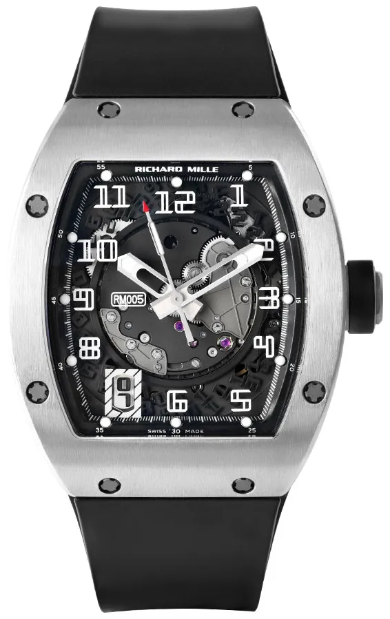 Richard Mille RM 005 RM 005 37mm White gold Skeletonized