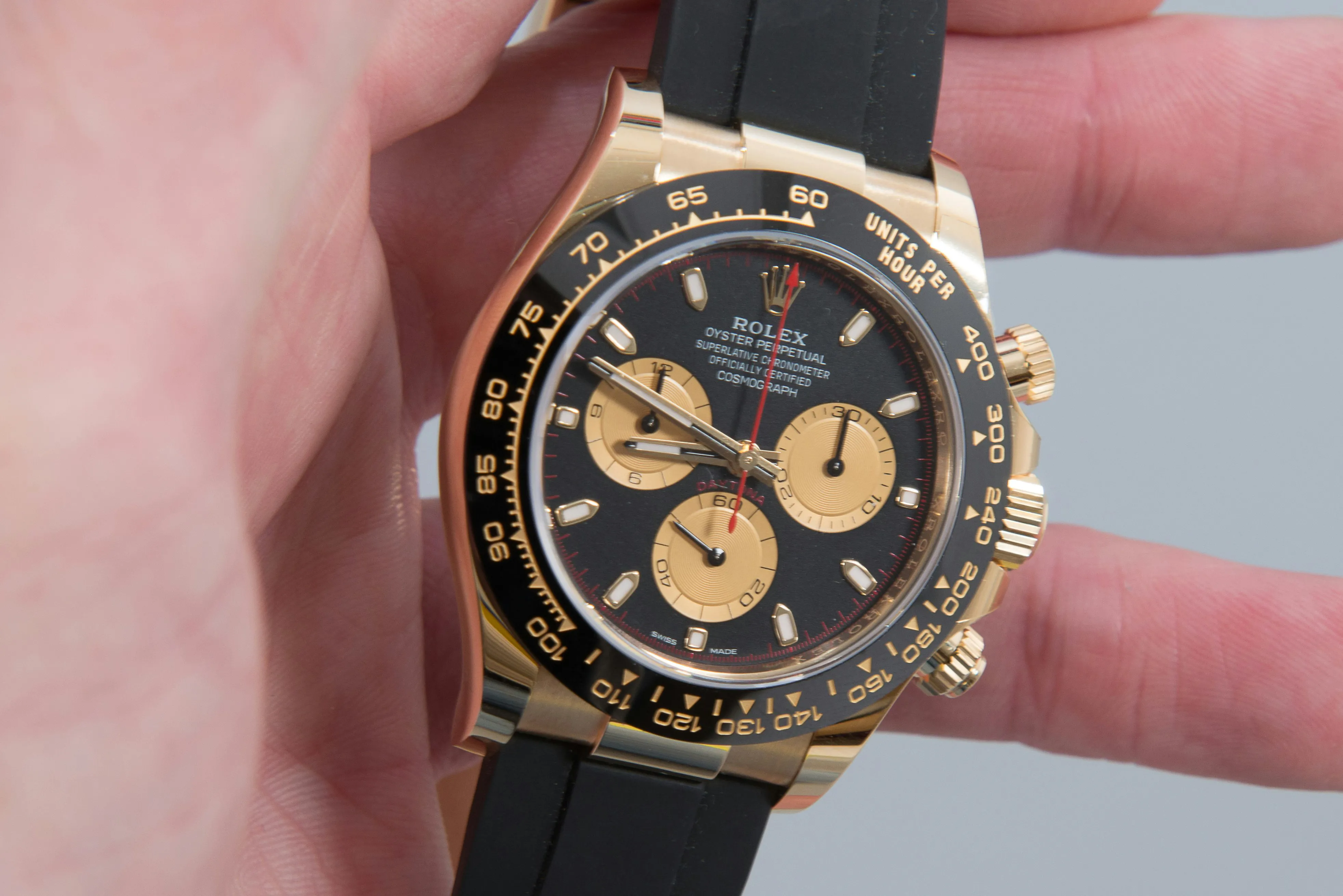 Rolex Daytona 116518LN 40mm Yellow gold Black 18