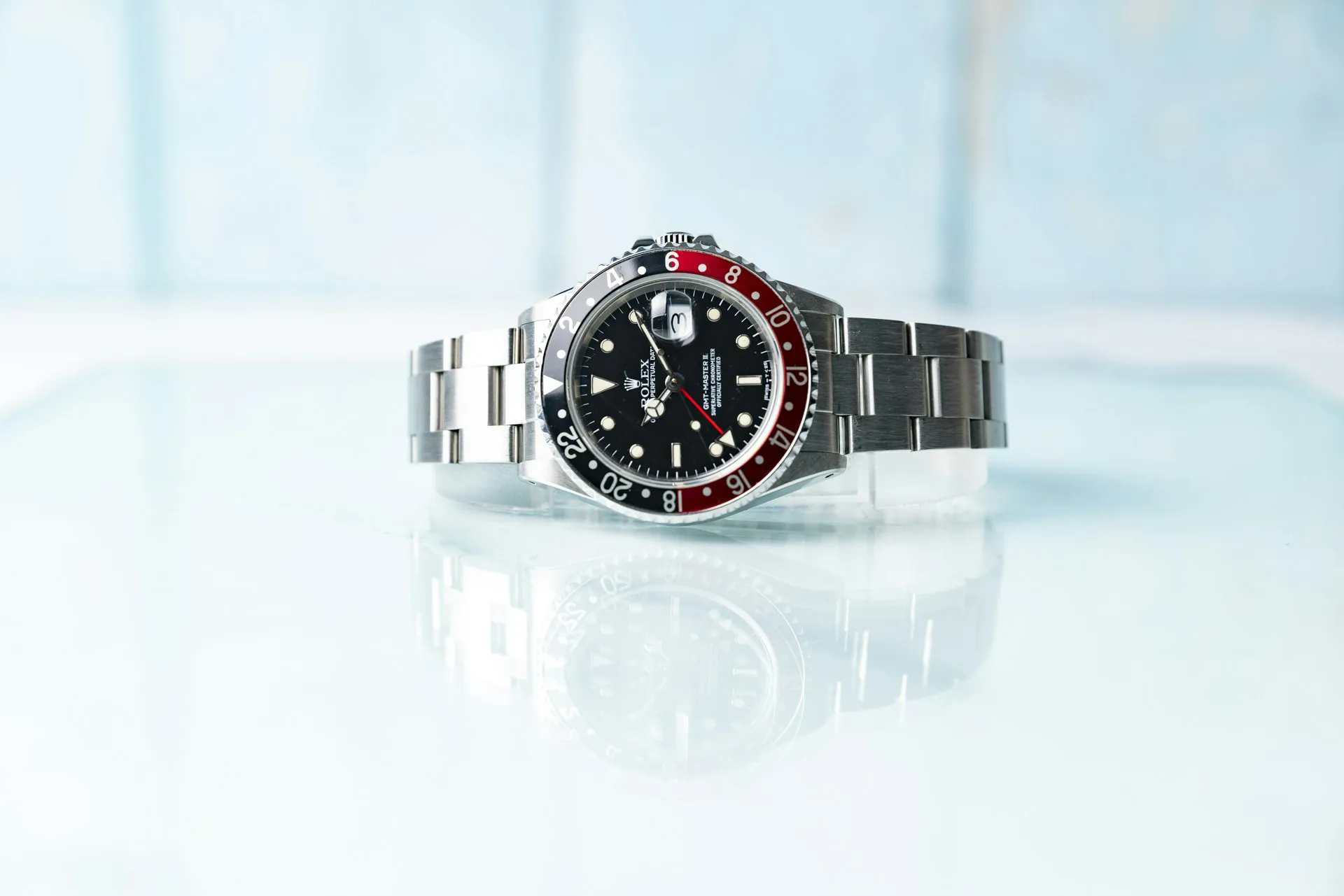 Rolex GMT-Master II 16760 40mm Stainless steel Black