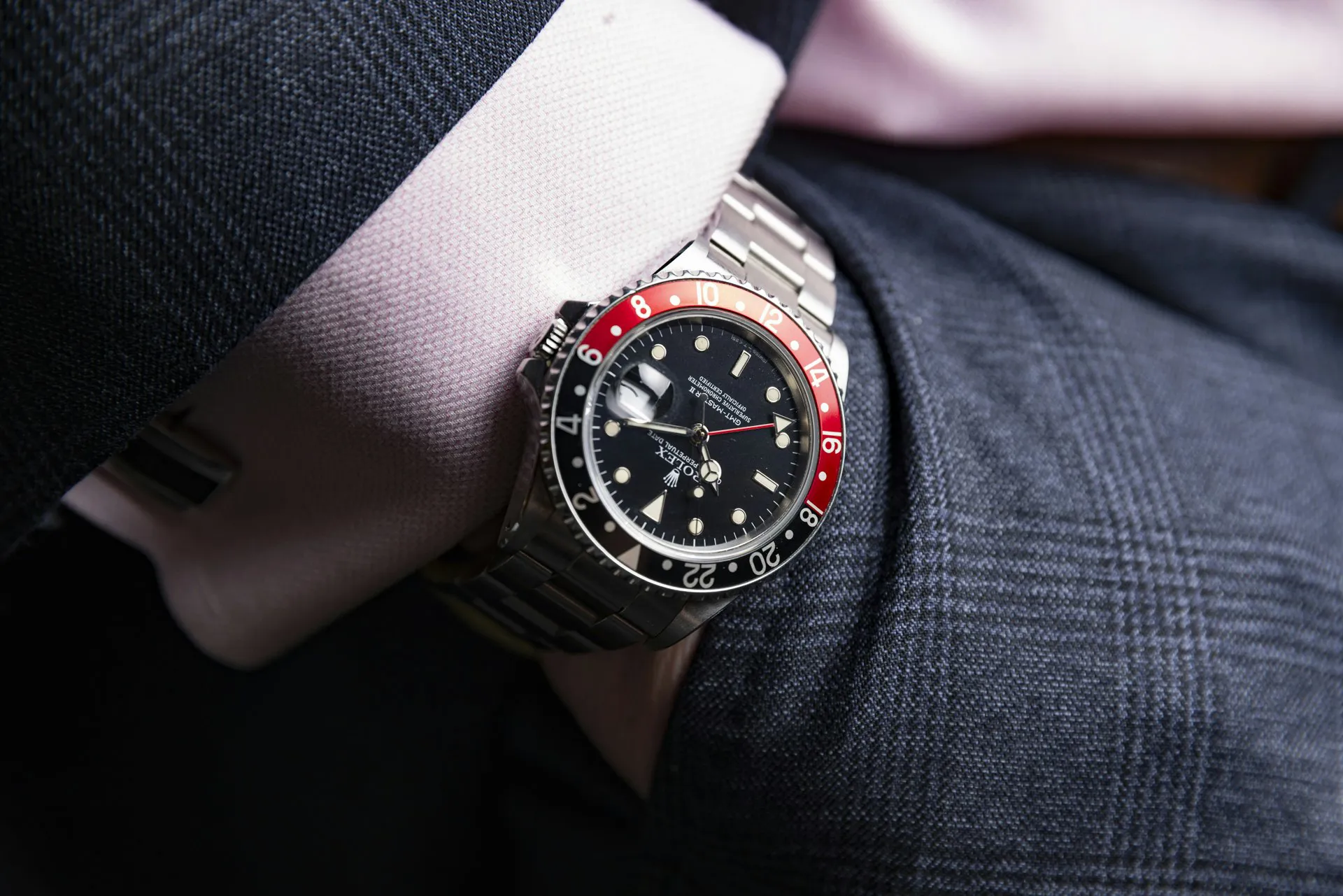 Rolex GMT-Master II 16760 40mm Stainless steel Black 4