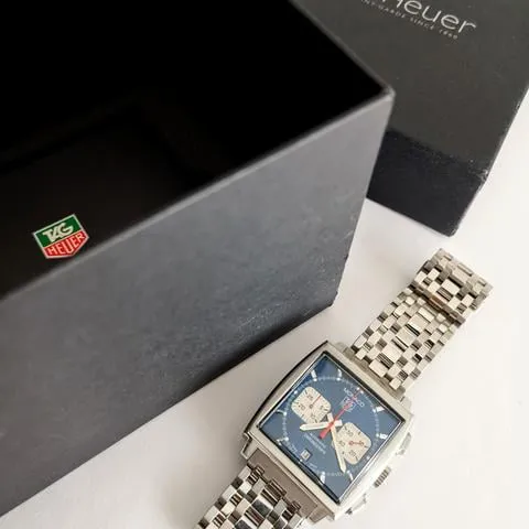 TAG Heuer Monaco CW2113-0 38mm Stainless steel Blue