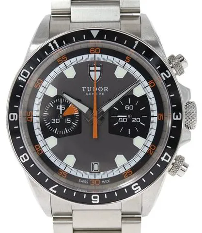 Tudor Heritage Chrono 70330N 42mm Stainless steel Gray