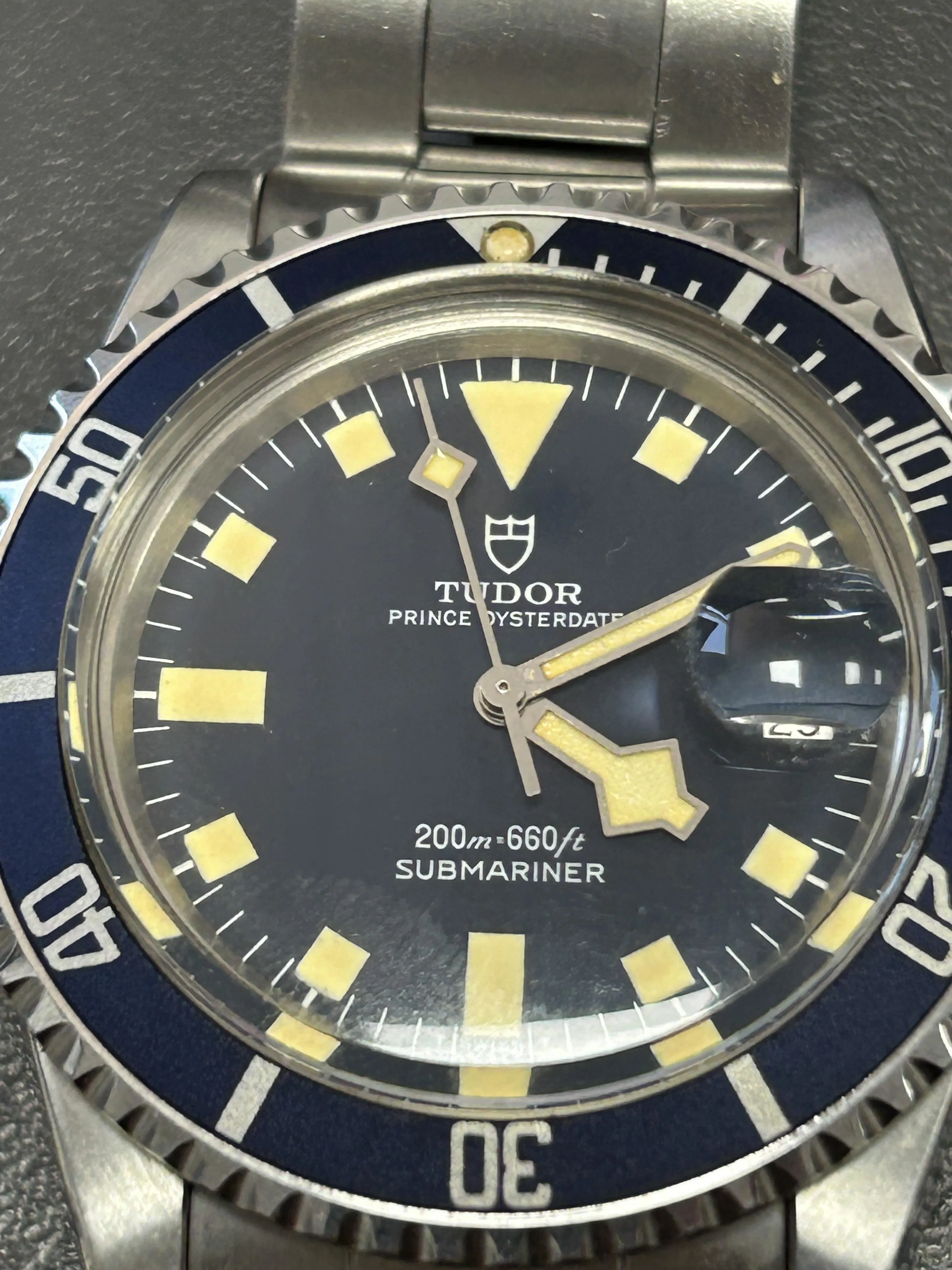 Tudor Submariner "Snowflake" 9411/0 40mm Stainless steel Blue 13