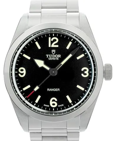 Tudor Ranger 39mm Stainless steel Black