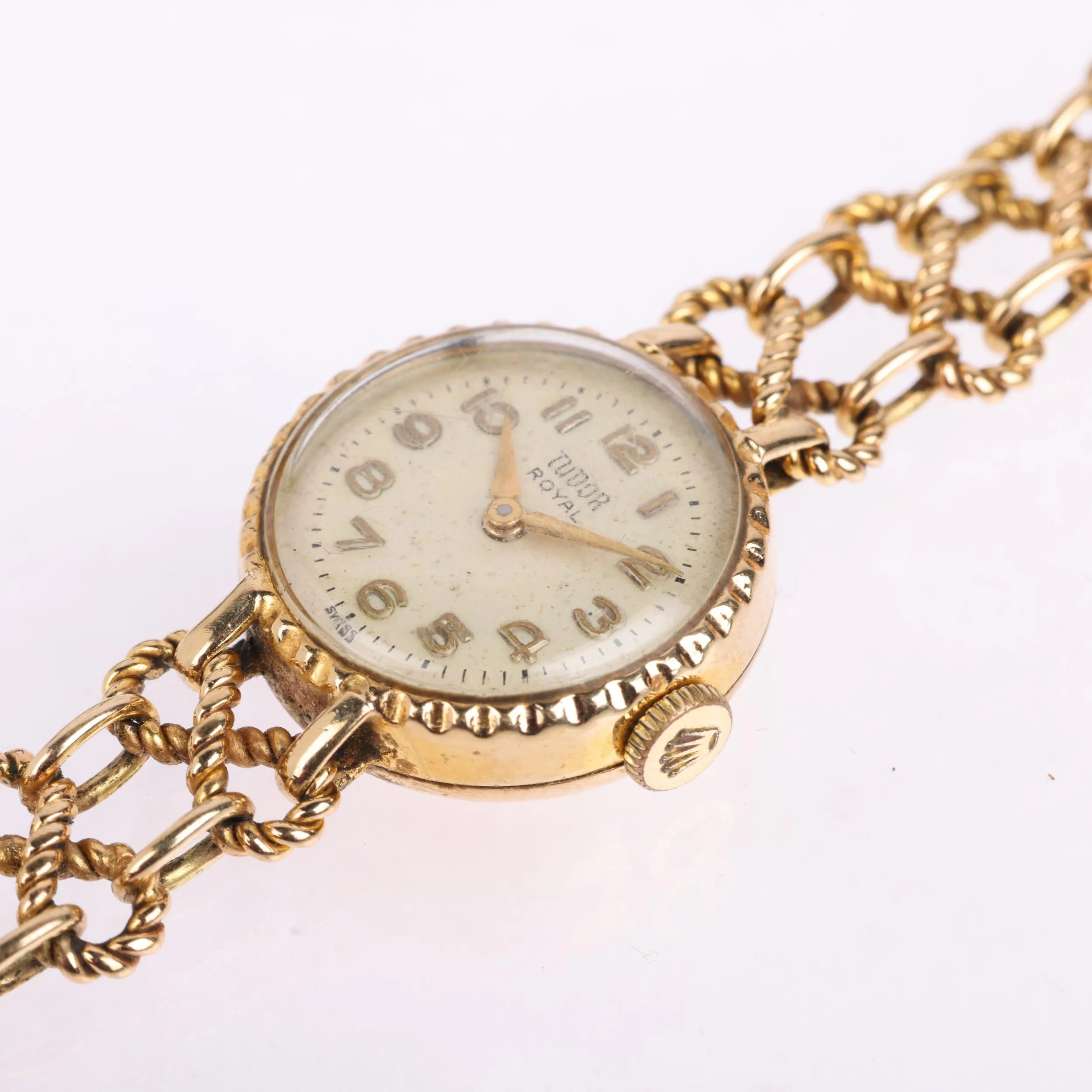 Tudor Royal 20mm Yellow gold Silver 1