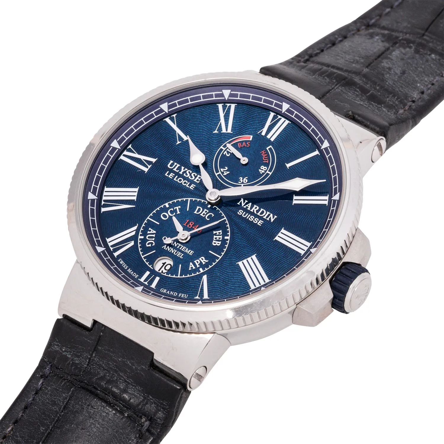 Ulysse Nardin Marine Chronometer 1133-210/E3 43mm Stainless steel Blue 4