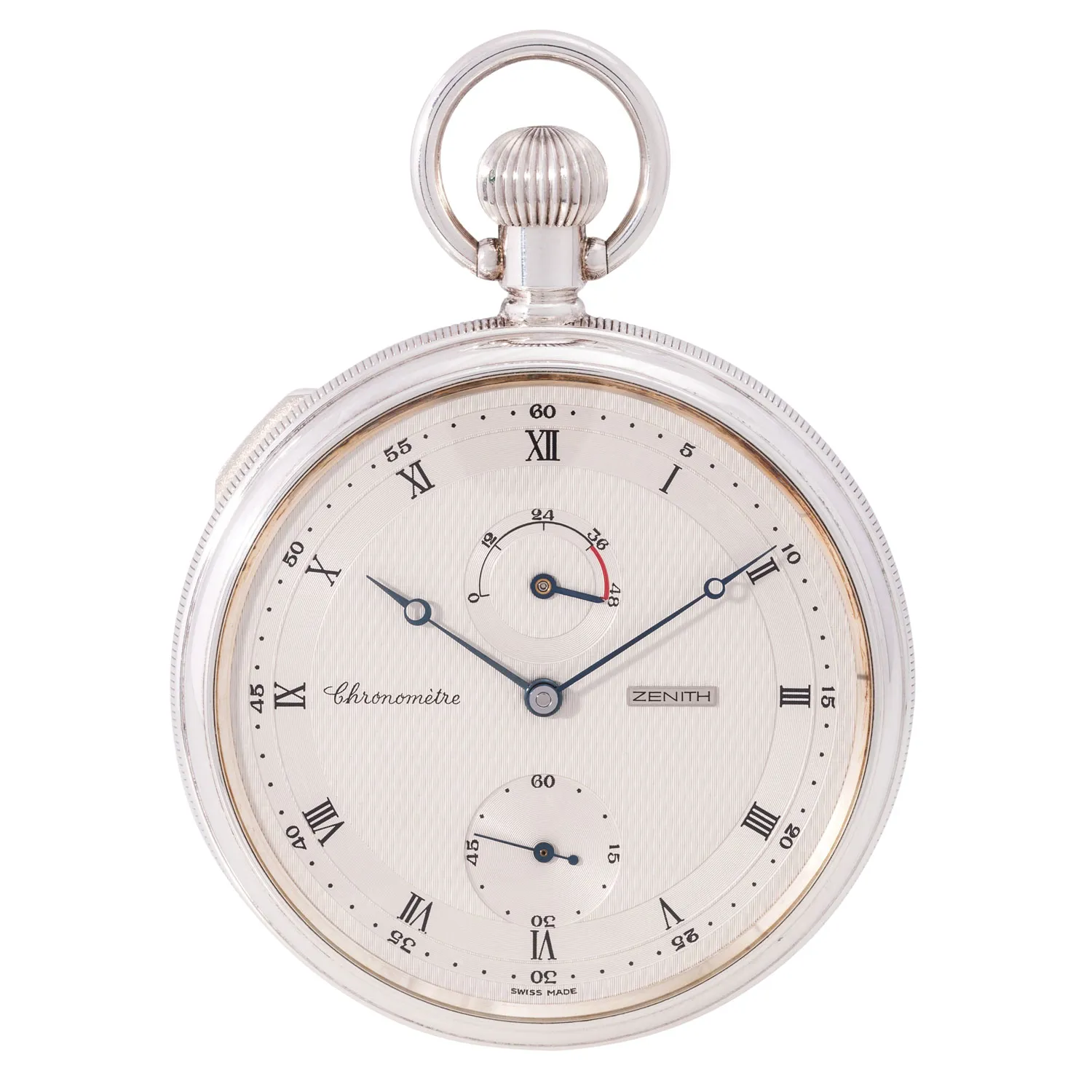 Zenith Deck Chronometer 07.0050.141 E 60mm Silver Silver