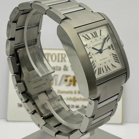 Cartier Tank Française WSTA0067 36.5mm Stainless steel Silver 9