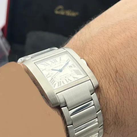 Cartier Tank Française WSTA0067 36.5mm Stainless steel Silver 10