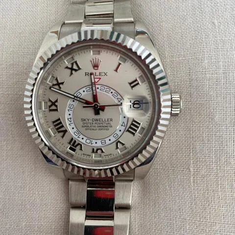 Rolex Sky-Dweller 326939 42mm White gold White