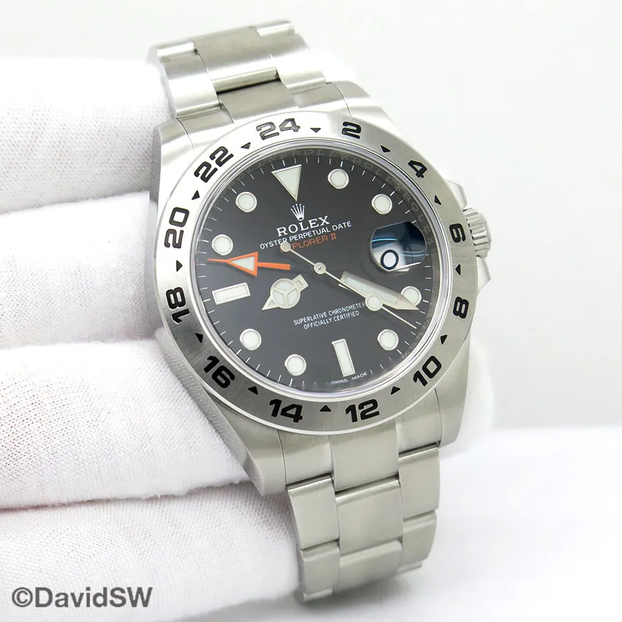 Rolex Explorer II 216570 42mm Stainless steel Black