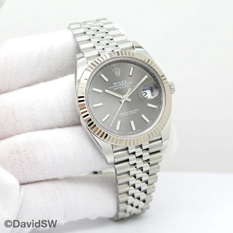 Rolex Datejust 41 126334 41mm 18K/SS Gray