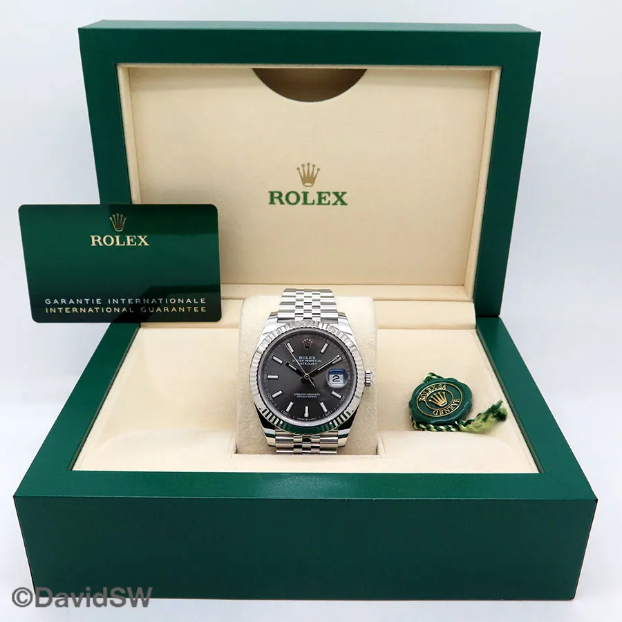 Rolex Datejust 41 126334 41mm 18K/SS Gray 1