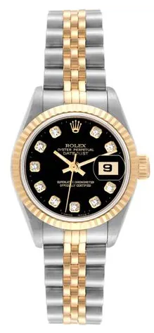 Rolex Datejust 69173G 26mm Stainless steel Black 1