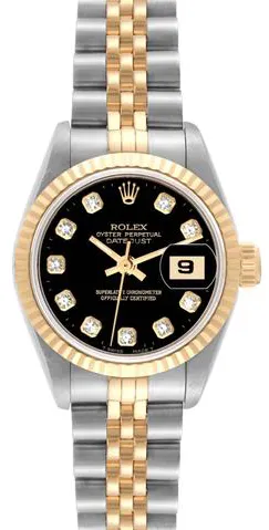 Rolex Datejust 69173G 26mm Stainless steel Black 8