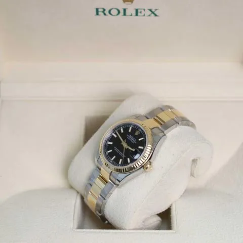 Rolex Datejust 31 178273 31mm Yellow gold and Stainless steel Black 3