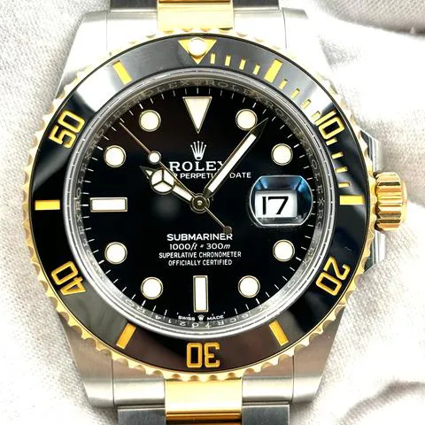 Rolex Submariner 126613LN 41mm Yellow gold Black