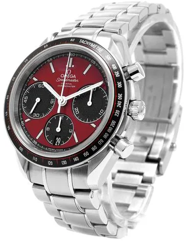 Omega Speedmaster Racing 326.30.40.50.11.001 40mm Stainless steel Red 1