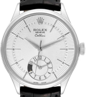 Rolex Cellini 50529 White gold Silver