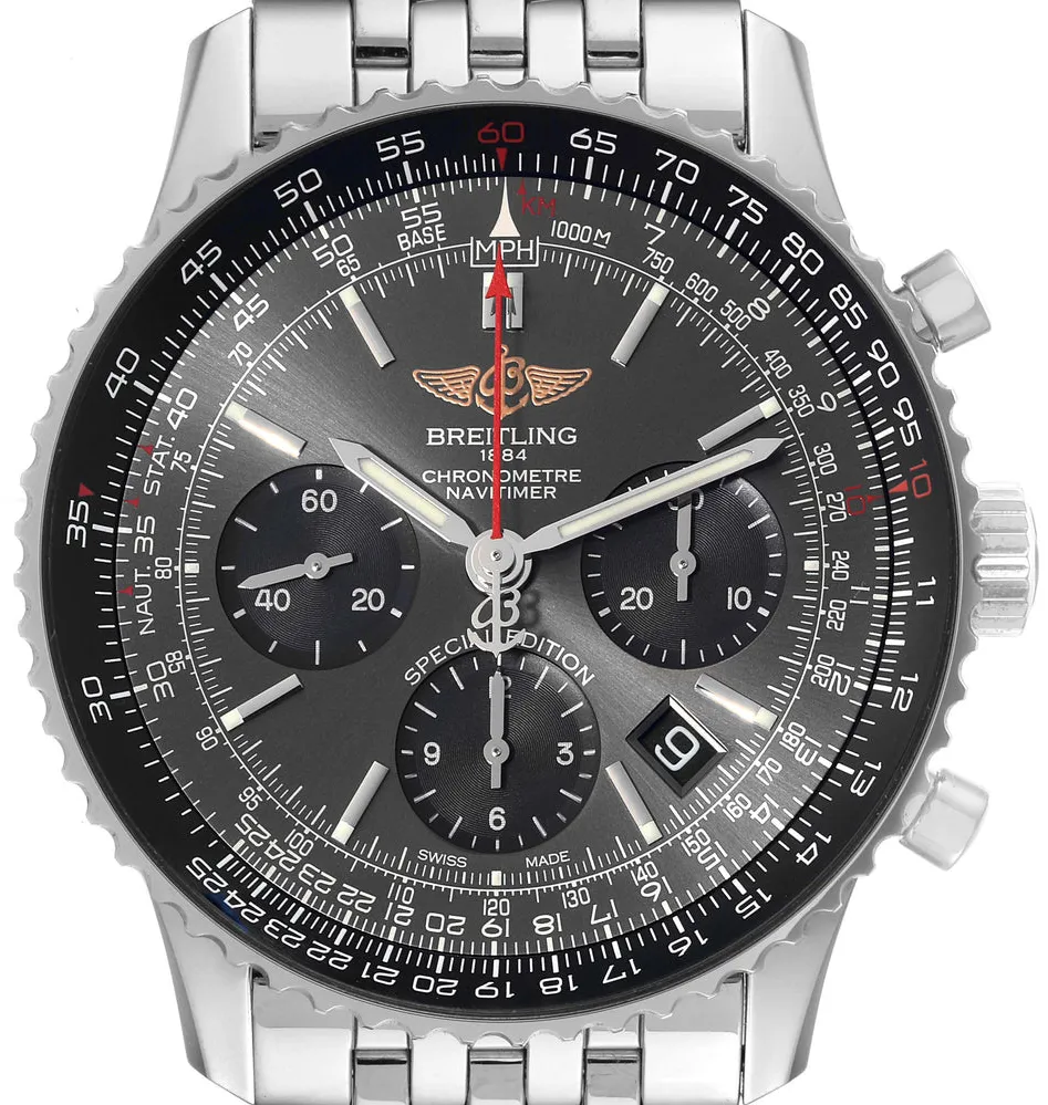 Breitling Navitimer AB0121 43mm Stainless steel Gray 2