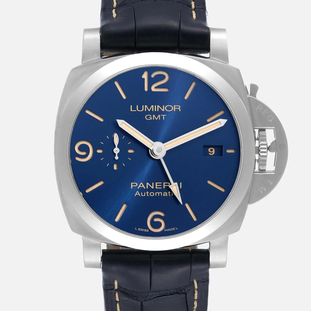 Panerai Luminor PAM01033 44mm Stainless steel Blue