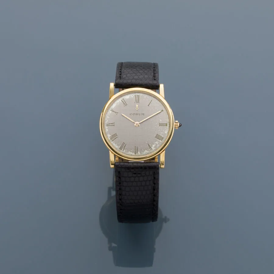 Corum 32mm Yellow gold Silver