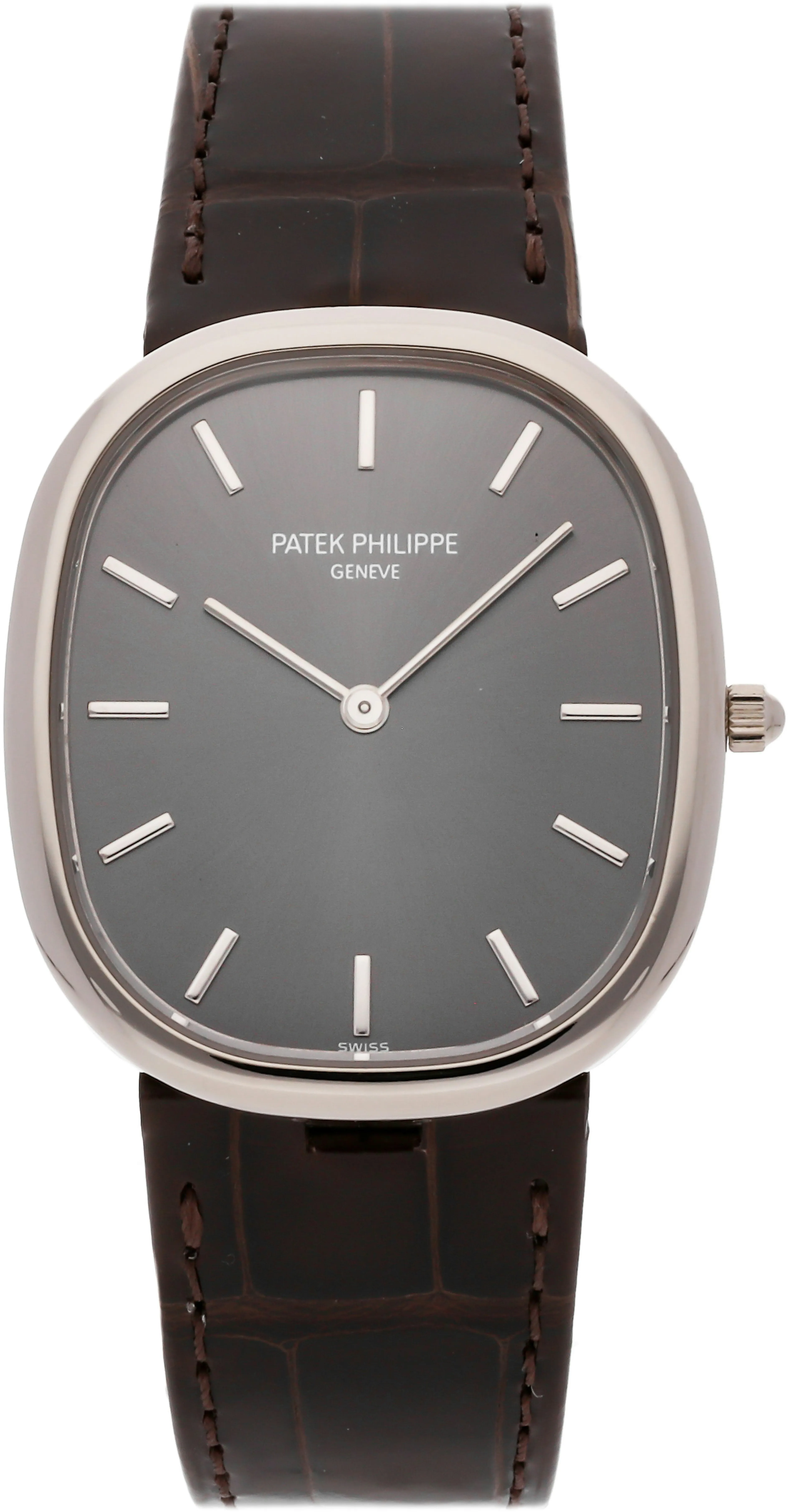 Patek Philippe Golden Ellipse 3738/100G-012 31mm White gold Gray