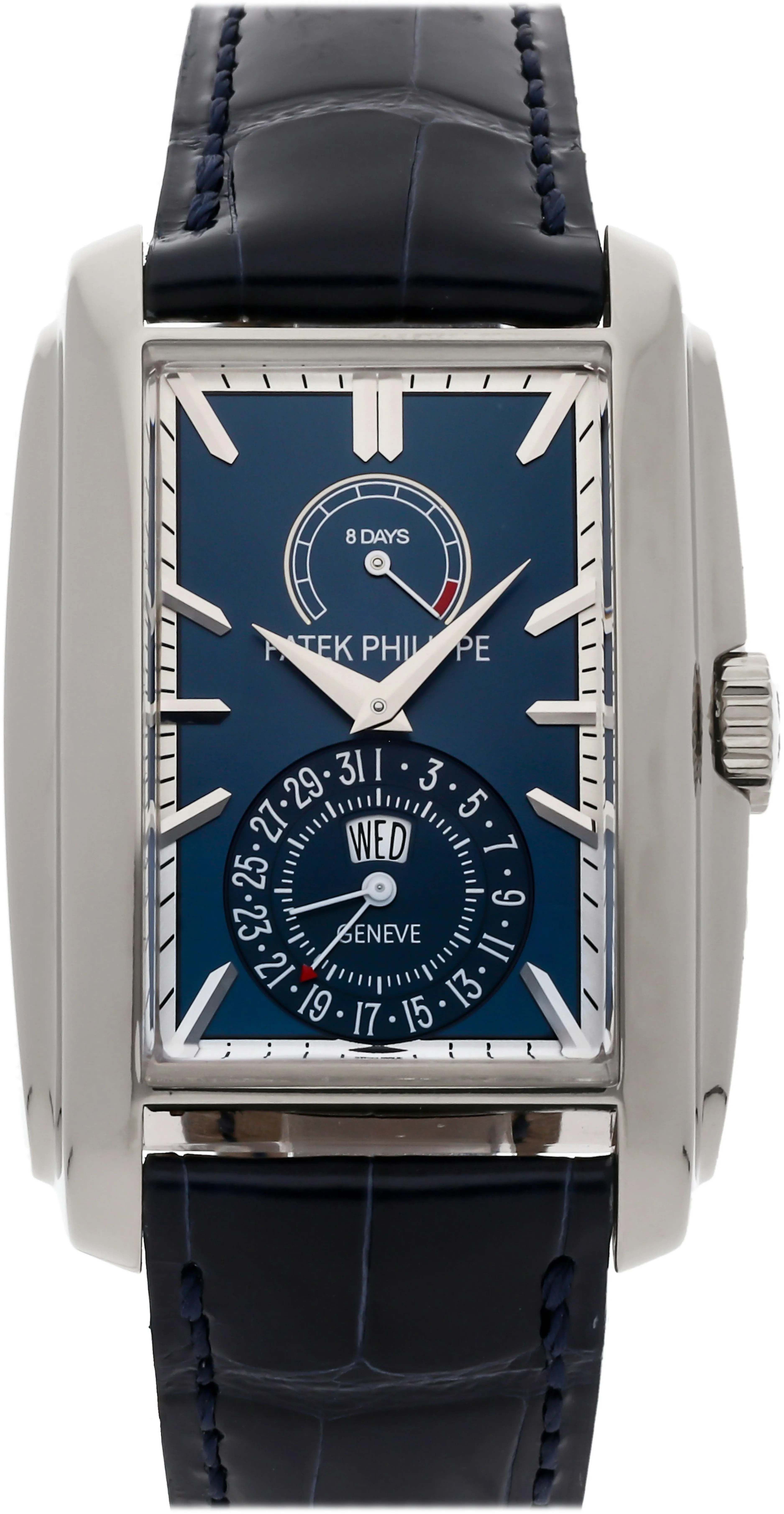 Patek Philippe Gondolo 5200G-001 46mm White gold Blue