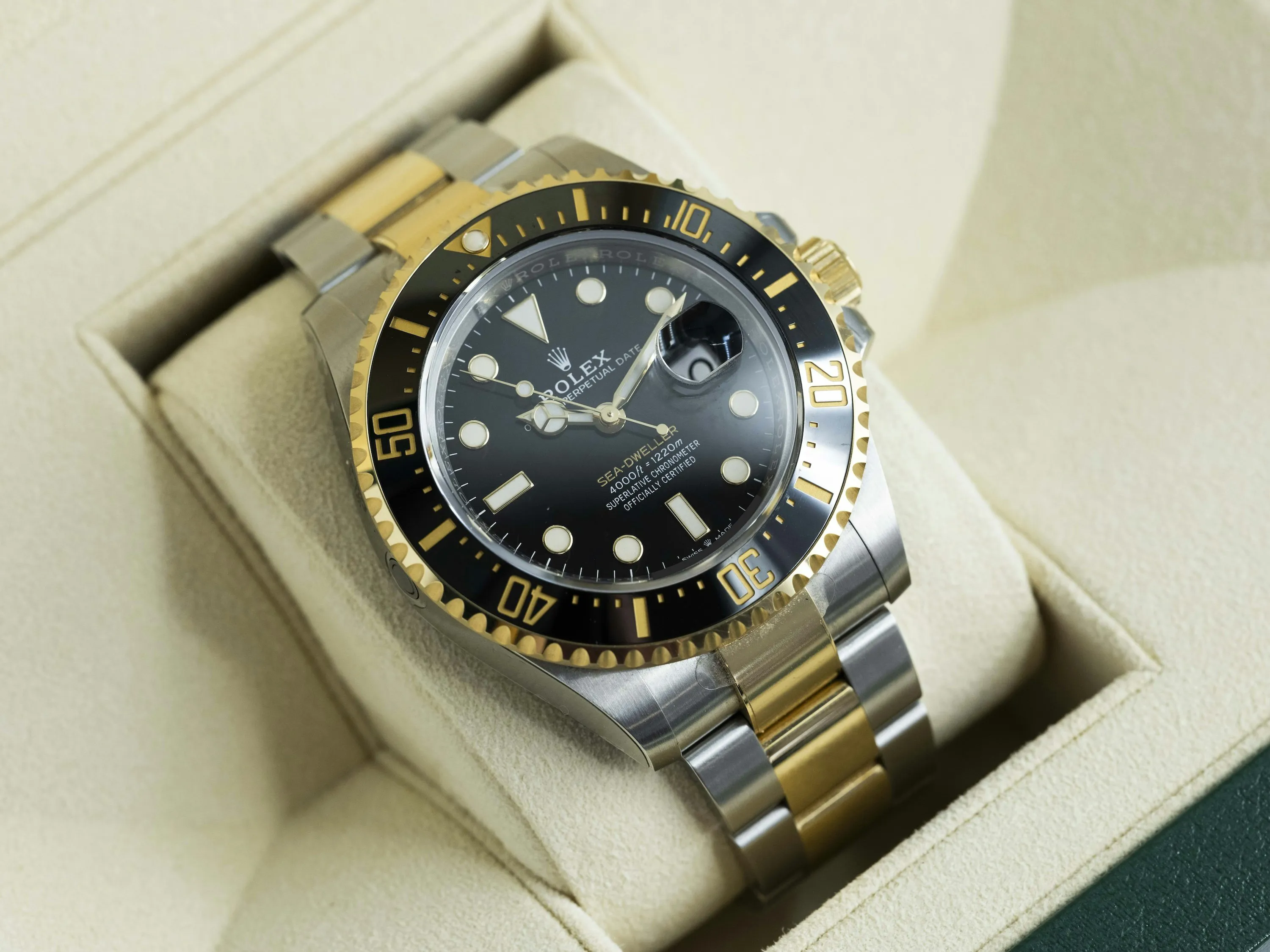 Rolex Sea-Dweller 126603 43mm Yellow gold and Stainless steel Black 16