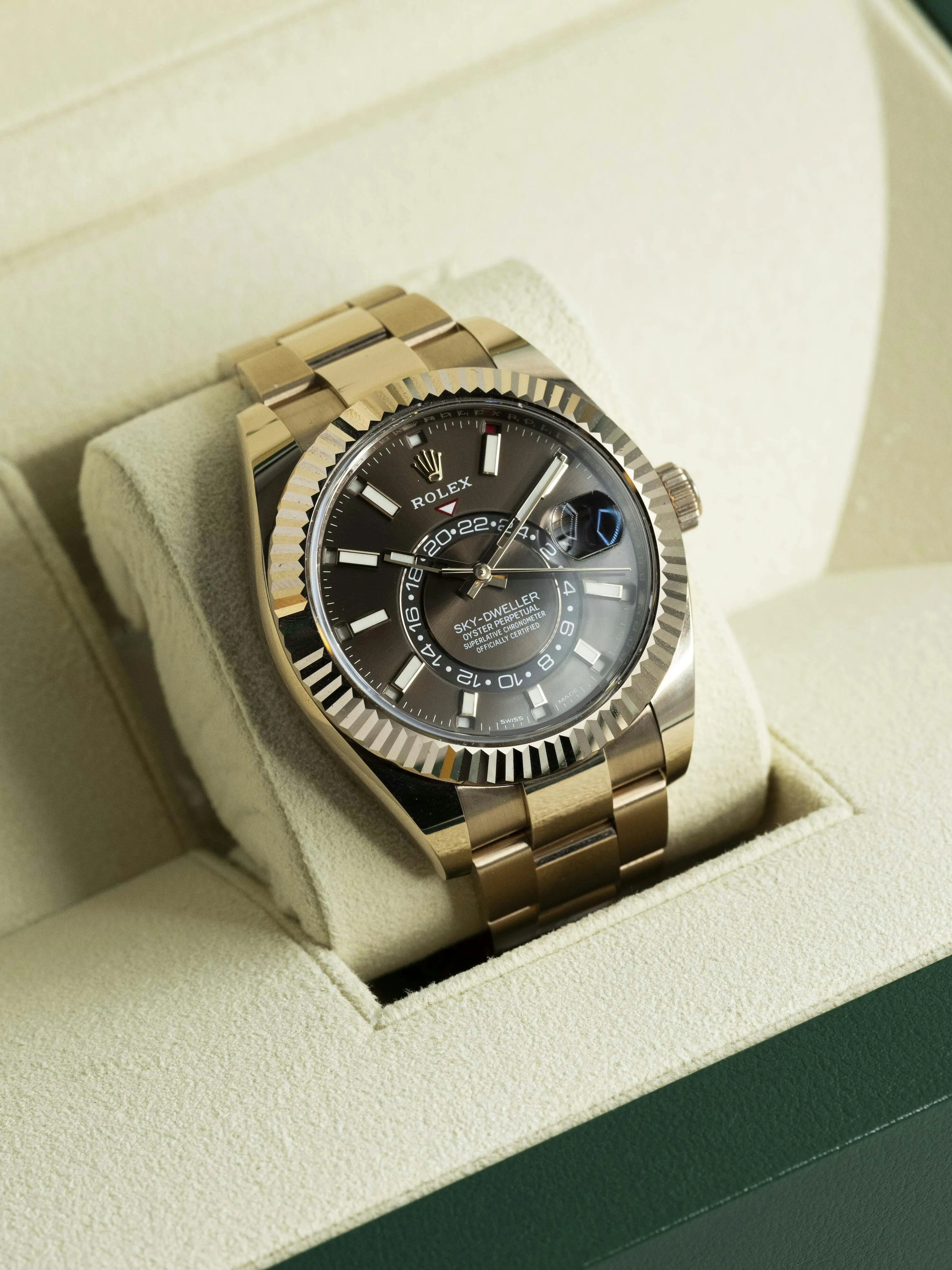 Rolex Sky-Dweller 326935 42mm Rose gold Chocolate 14