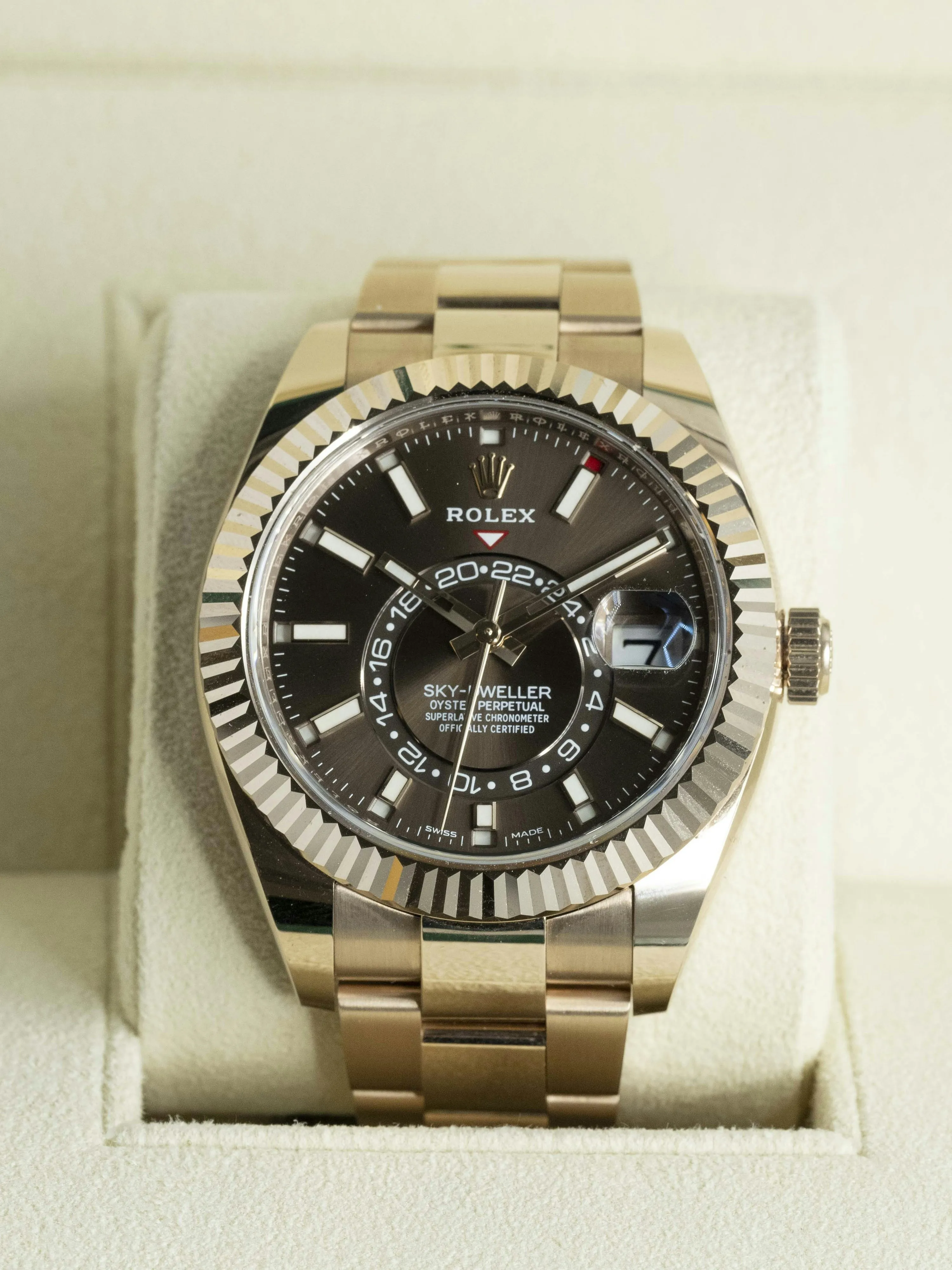 Rolex Sky-Dweller 326935 42mm Rose gold Chocolate 16