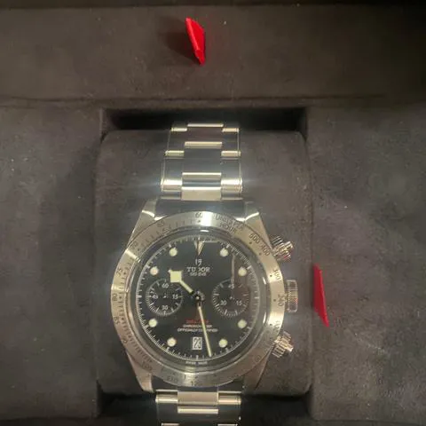 Tudor Black Bay Chrono 79350 41mm Stainless steel Black