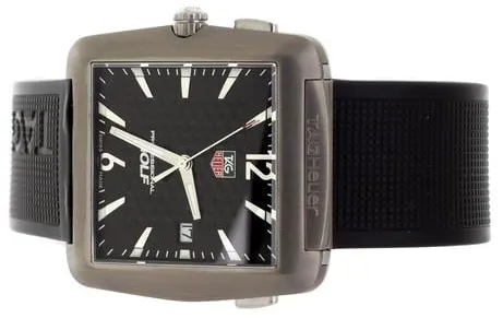 TAG Heuer Professional Golf Watch WAE1111-0 38mm Stainless steel Black 4