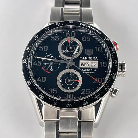 TAG Heuer Carrera Calibre 16 CV2A10 43mm Stainless steel Black 4