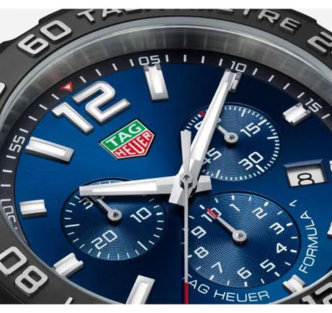 TAG Heuer Formula 1 Quartz CAZ101AV.BA0842 43mm Stainless steel Blue 4