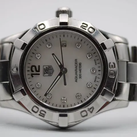 TAG Heuer Aquaracer WAF1415 27mm Stainless steel Mother-of-pearl 2