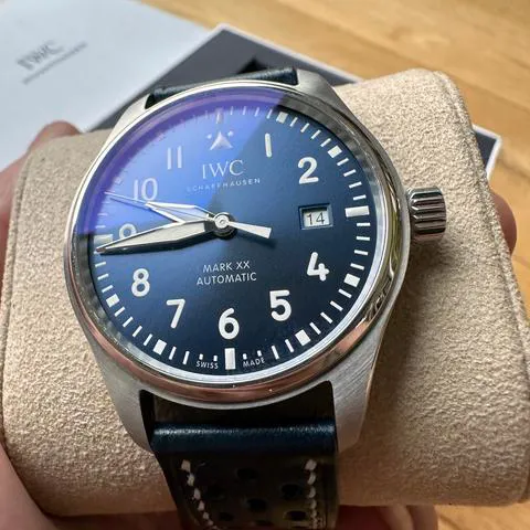 IWC Pilot Mark IW3282-03 40mm Stainless steel Blue 1