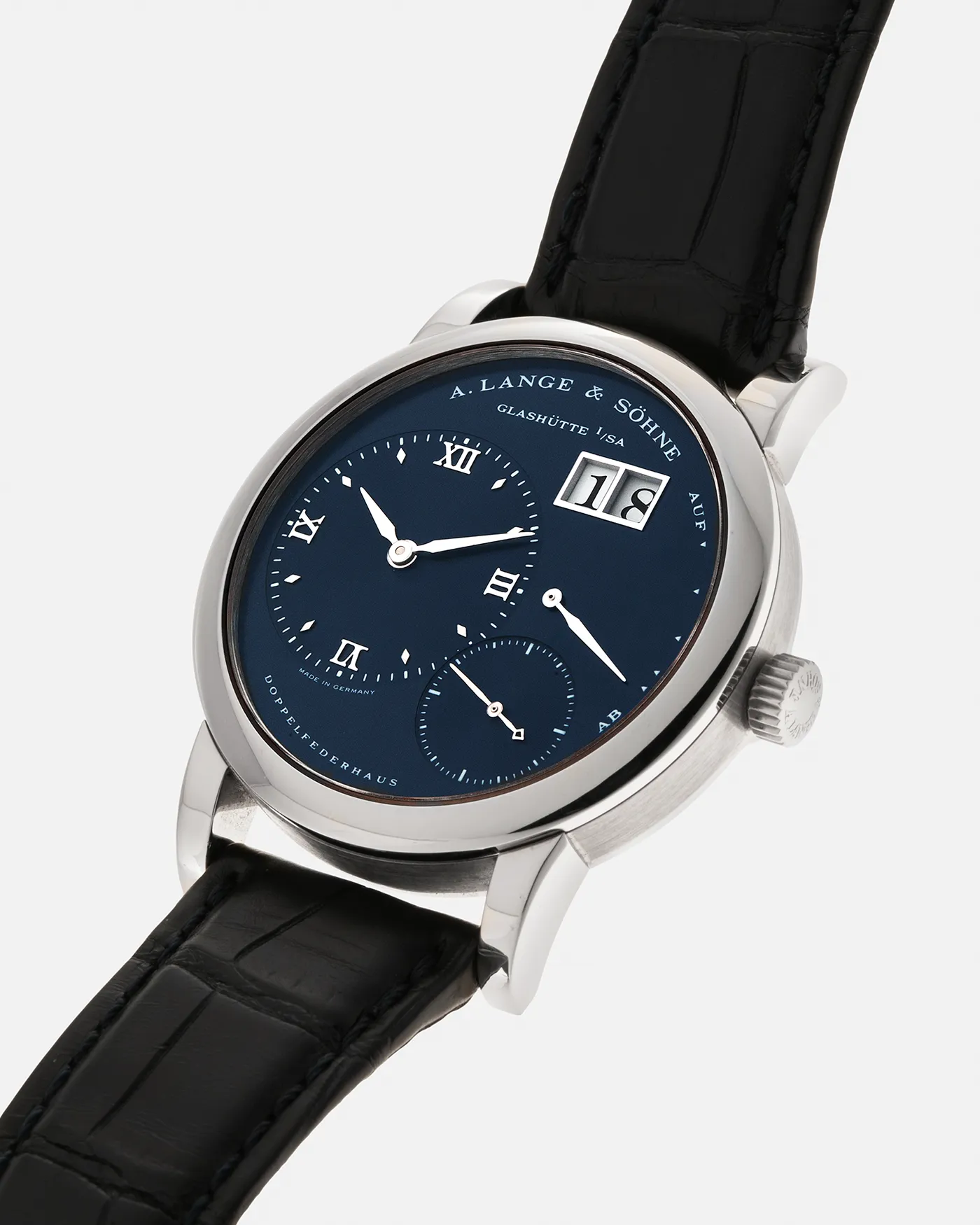 A. Lange & Söhne Lange 1 101.027 38.5mm White gold Blue 8