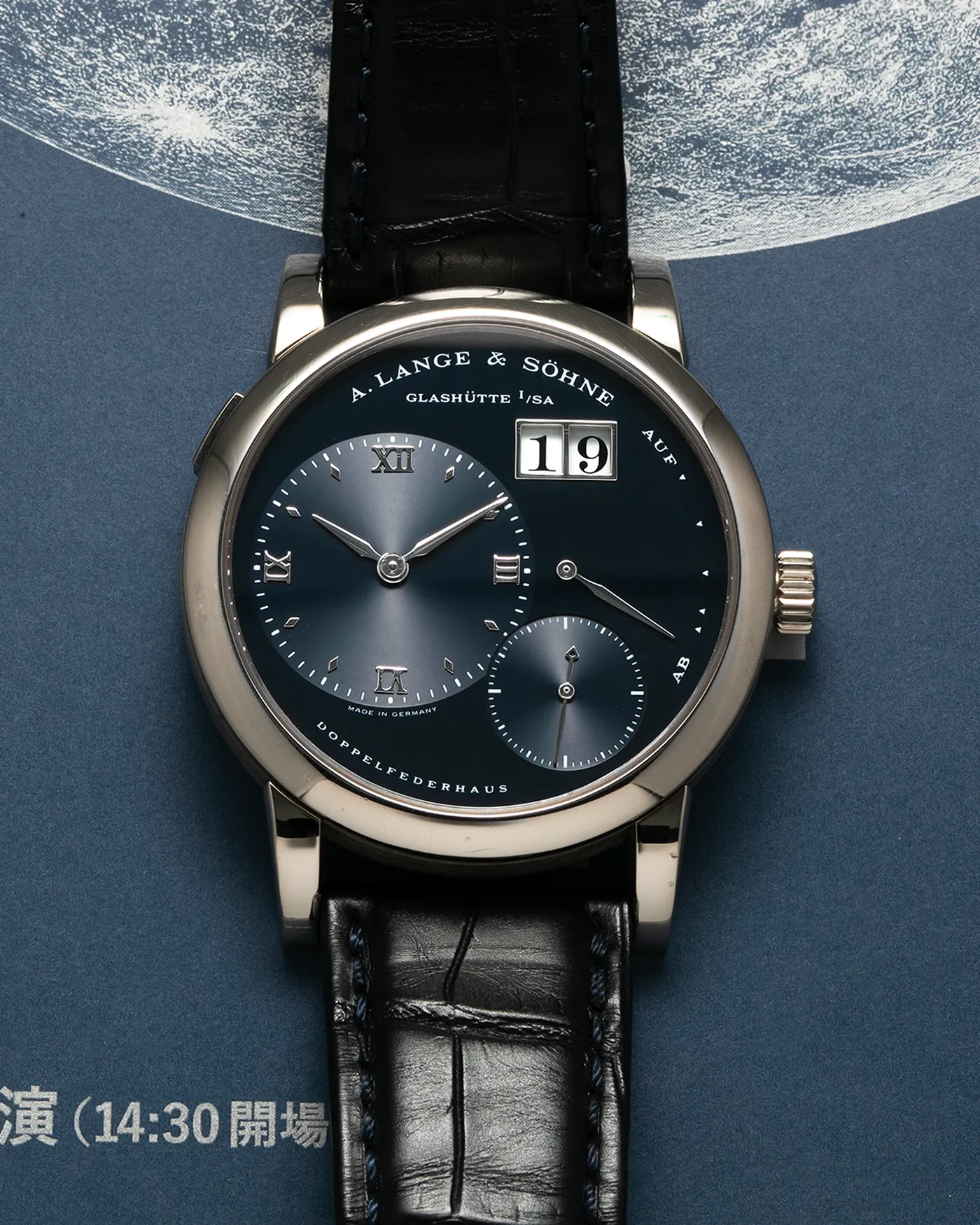 A. Lange & Söhne Lange 1 101.027 38.5mm White gold Blue 7