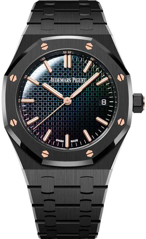 Audemars Piguet Royal Oak 77350CE.OO.1266CE.02.A 34mm Ceramic Rainbow